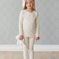Organic Cotton Long Sleeve Top - Irina Tofu Childrens Top from Jamie Kay USA