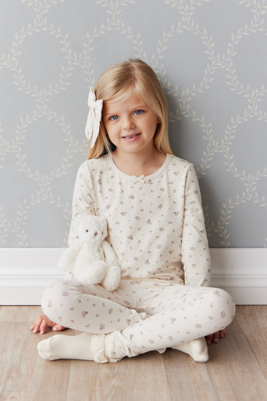 Organic Cotton Long Sleeve Top - Irina Tofu Childrens Top from Jamie Kay USA