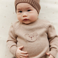 Ethan Hat - Sepia Marle Childrens Hat from Jamie Kay USA