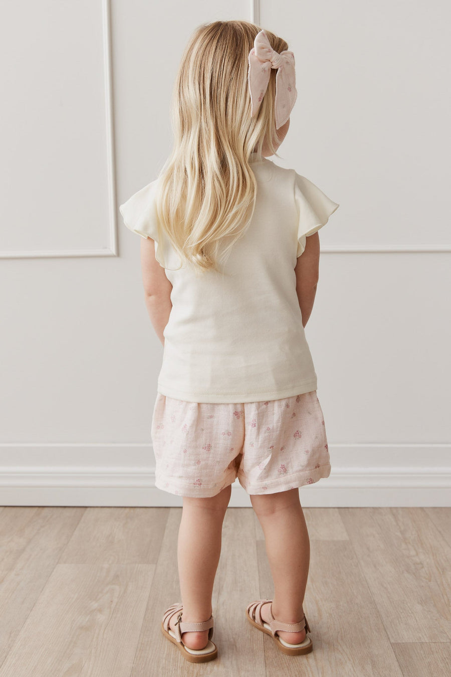 Pima Cotton Giselle Top - Parchment Childrens Top from Jamie Kay USA