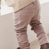 Austin Woven Pant - Cobblestone Childrens Pant from Jamie Kay USA