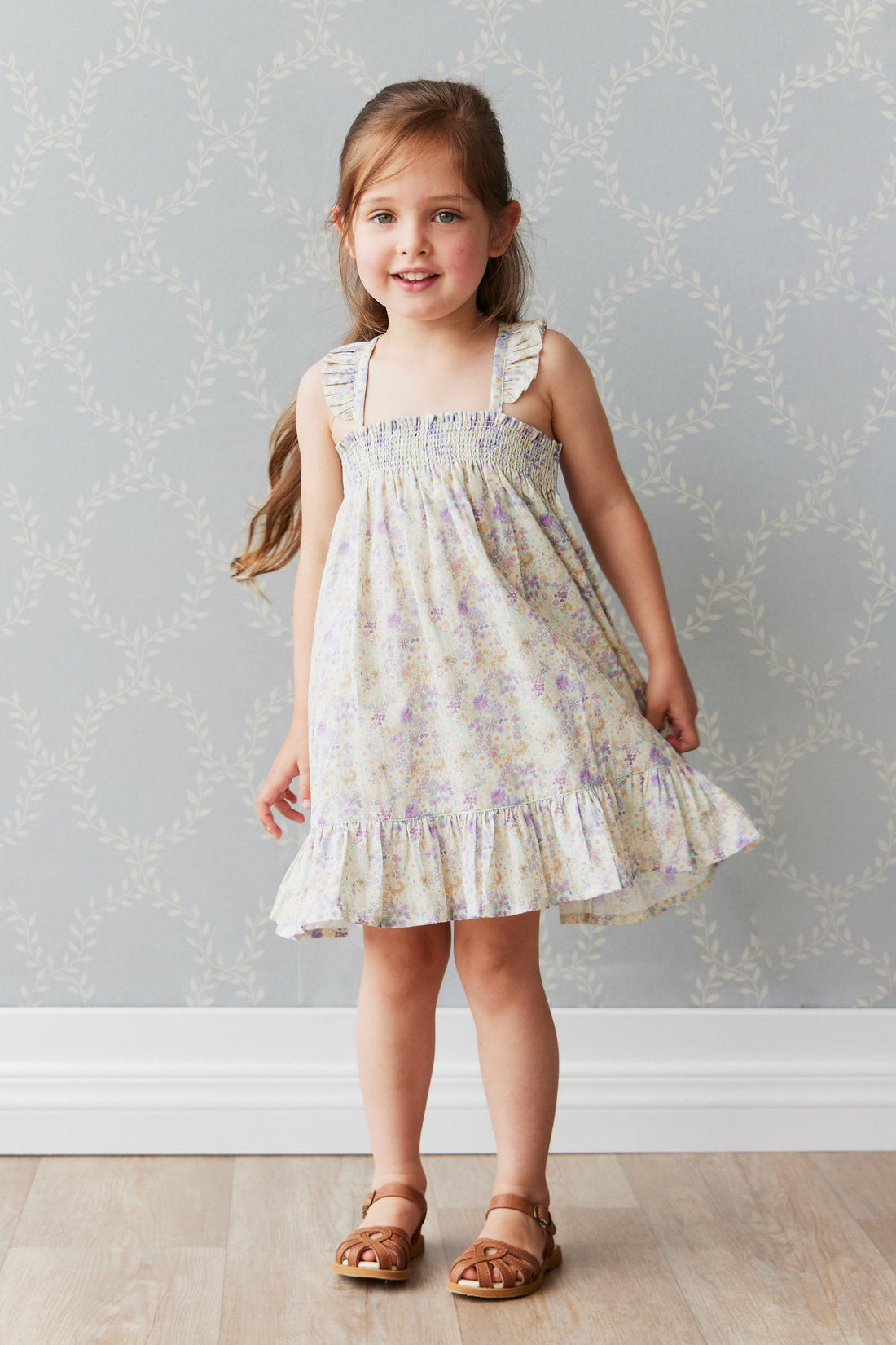 Organic Cotton Alyssa Dress - Mayflower Childrens Dress from Jamie Kay USA