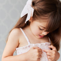 Organic Cotton Muslin Luna Dress - Irina Shell Childrens Dress from Jamie Kay USA