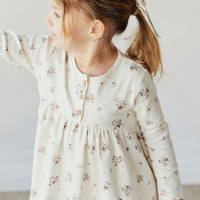 Organic Cotton Bridget Dress - Lauren Floral