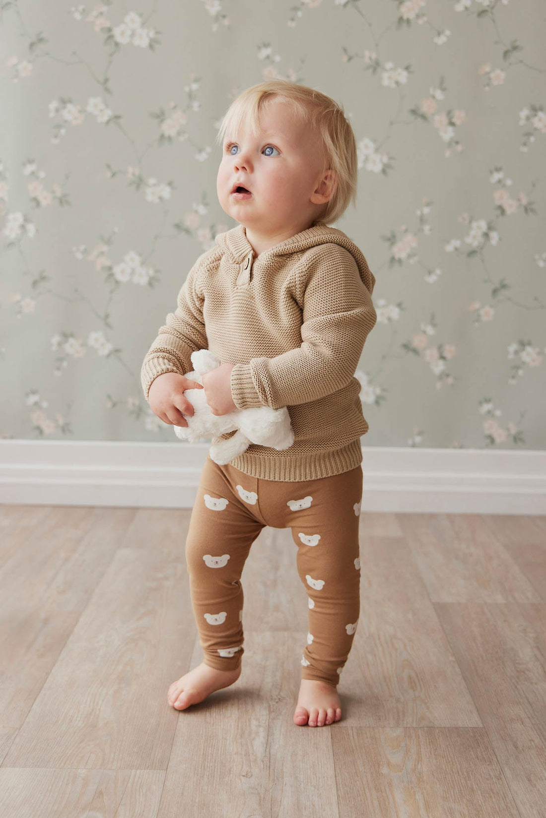 Omamimini Infant Unisex, Soft Cotton Jersey Leggings