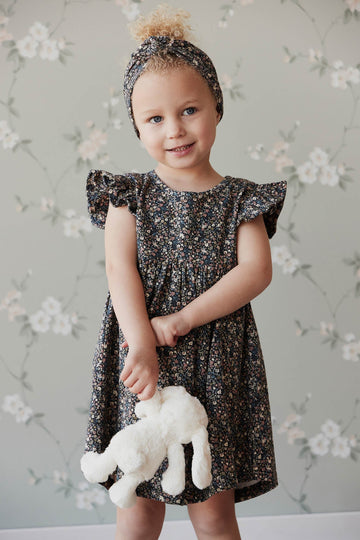 Organic Cotton Ada Dress - Winter Beauty Childrens Dress from Jamie Kay USA