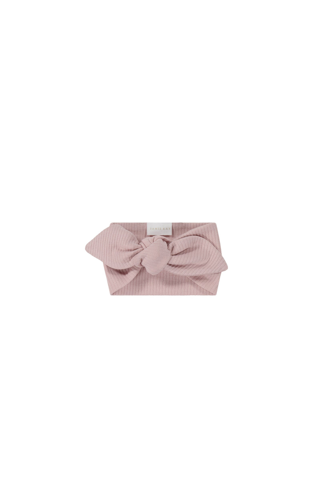 Organic Cotton Modal Elastane Headband - Powder Pink