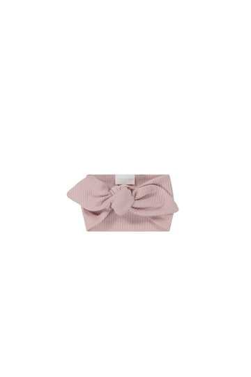 Organic Cotton Modal Headband - Powder Pink Childrens Headband from Jamie Kay USA