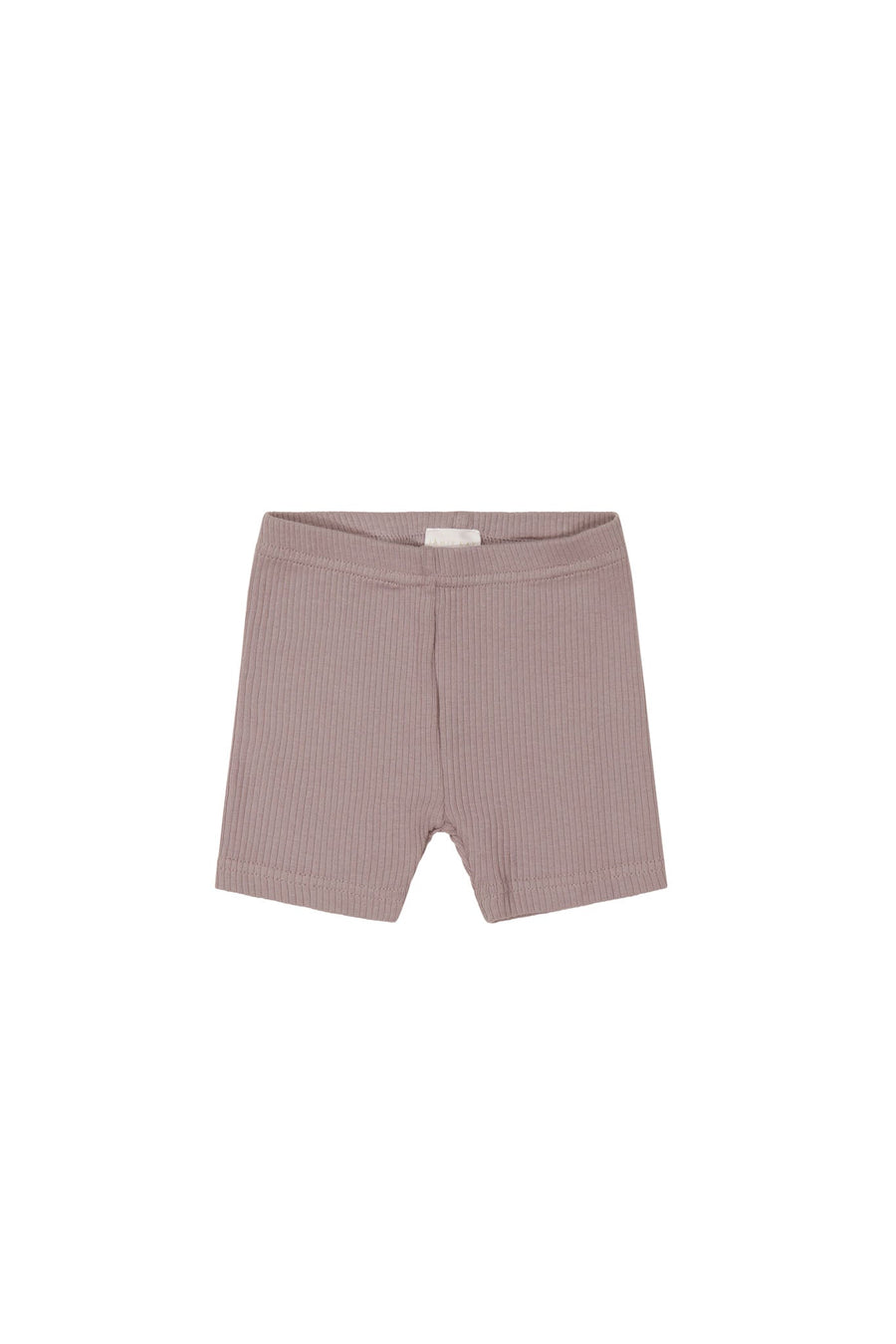 Organic Cotton Modal Elisa Bike Short - Mauve Shadow Childrens Short from Jamie Kay USA