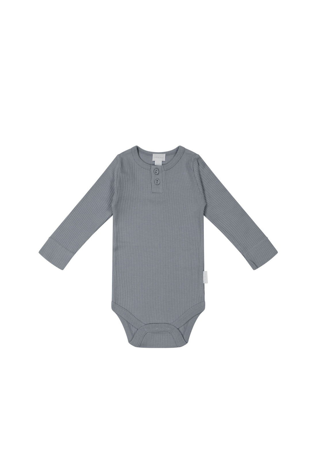 Organic Cotton Modal Long Sleeve Bodysuit - Finch Childrens Bodysuit from Jamie Kay USA