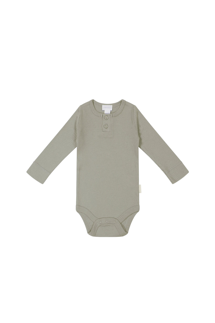 Organic Cotton Modal Long Sleeve Bodysuit - Zen Childrens Bodysuit from Jamie Kay USA