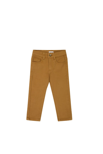 Austin Woven Pant - Clove Childrens Pant from Jamie Kay USA