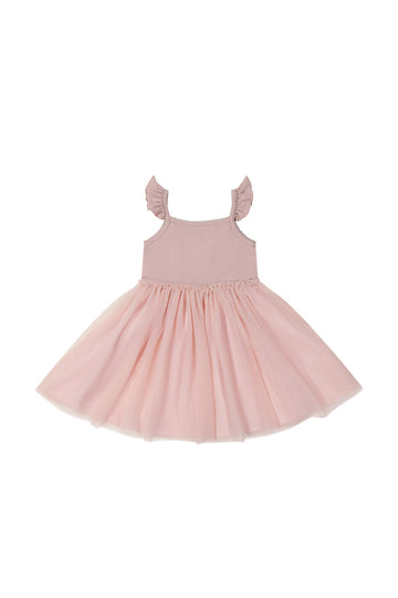 Katie Tutu Dress - Shell Pink Childrens Dress from Jamie Kay USA