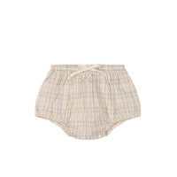 Organic Cotton Everyday Bloomer - Billy Check Childrens Bloomer from Jamie Kay USA