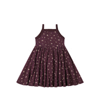 Organic Cotton Samantha Dress - Irina Fig Childrens Dress from Jamie Kay USA