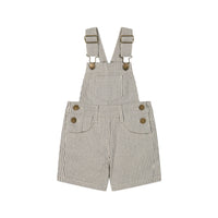 Casey Short Overall - Smoke/Egret Childrens Overall from Jamie Kay USA