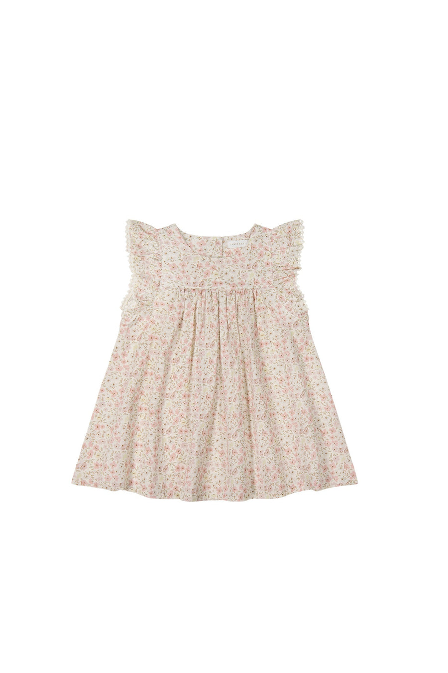 Organic Cotton Eleanor Dress - Fifi Floral Childrens Dress from Jamie Kay USA