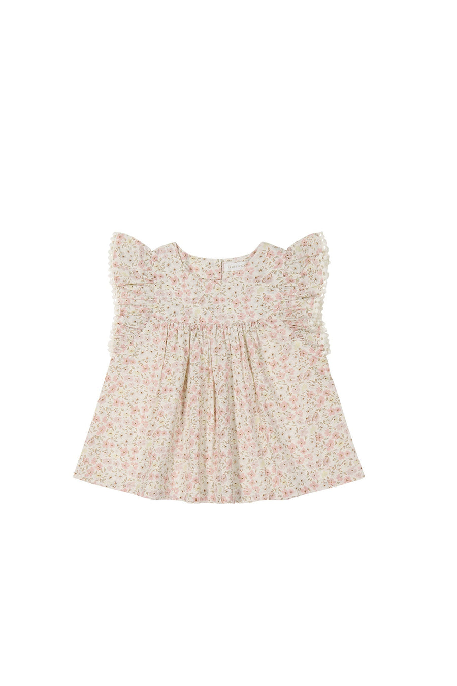 Organic Cotton Eleanor Top - Fifi Floral Childrens Top from Jamie Kay USA