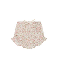 Organic Cotton Frill Bloomer - Fifi Floral Childrens Bloomer from Jamie Kay USA