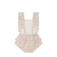 Organic Cotton Heidi Playsuit - Fifi Floral Childrens Playsuit from Jamie Kay USA