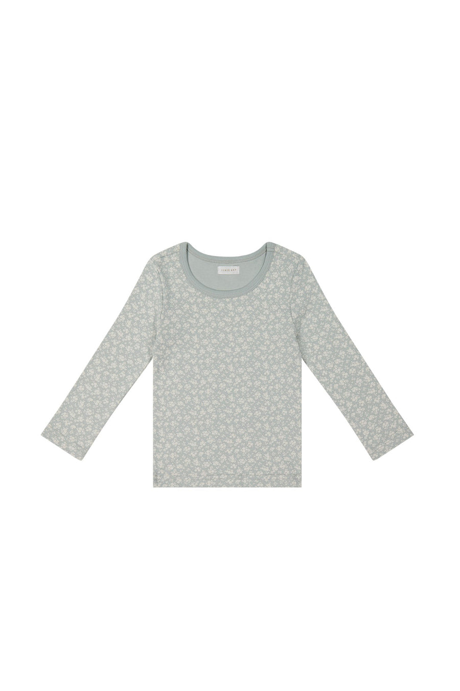 Organic Cotton Bridget Long Sleeve Top - Rosalie Fields Bluefox Childrens Top from Jamie Kay USA