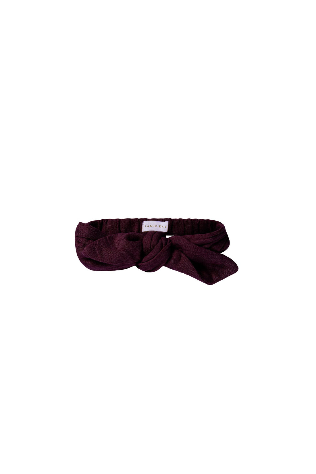 Organic Cotton Muslin Headband - Fig Childrens Headband from Jamie Kay USA