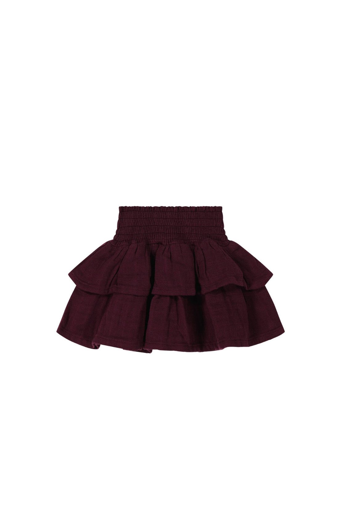 Organic Cotton Muslin Samantha Skirt - Fig Childrens Skirt from Jamie Kay USA