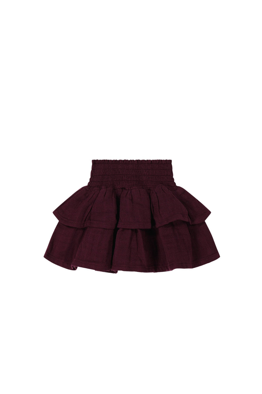 Organic Cotton Muslin Samantha Skirt - Fig Childrens Skirt from Jamie Kay USA