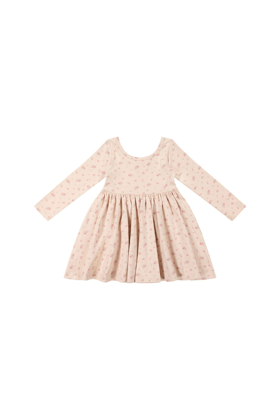 Organic Cotton Tallulah Dress - Cindy Whisper Pink Childrens Dress from Jamie Kay USA