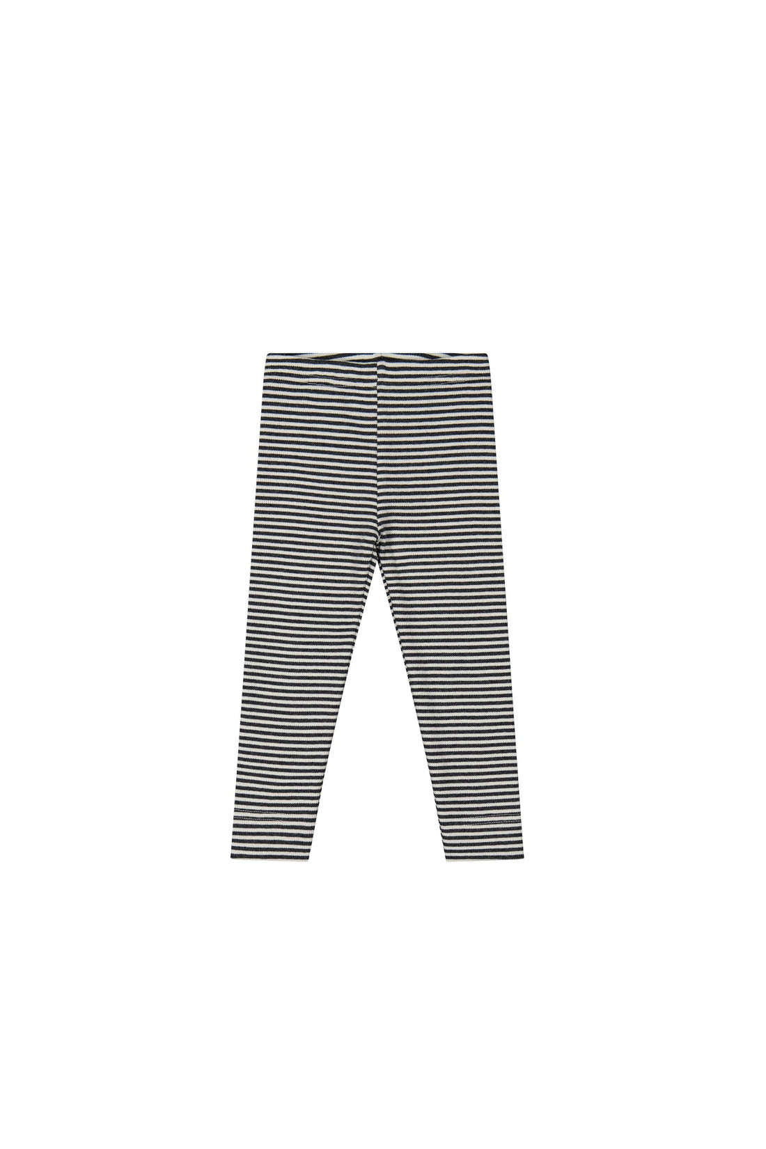 Buy Black/White Stripe Rib Jersey Leggings (3mths-7yrs) from Next