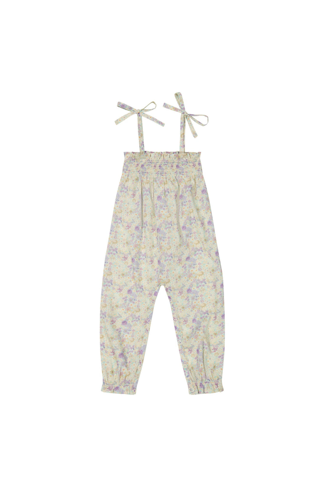 Organic Cotton Summer Playsuit - Mayflower Childrens Playsuit from Jamie Kay USA