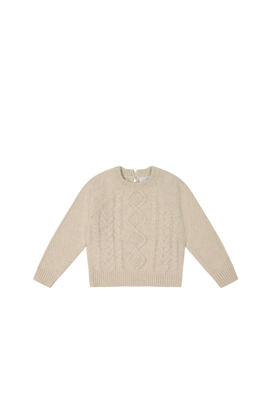 Carter Jumper - Oatmeal Marle Childrens Jumper from Jamie Kay USA
