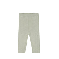 Frankie Knitted Legging - Honeydew Marle Childrens Legging from Jamie Kay USA