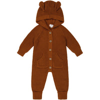 OG Bear Knit Onepiece - Cinnamon