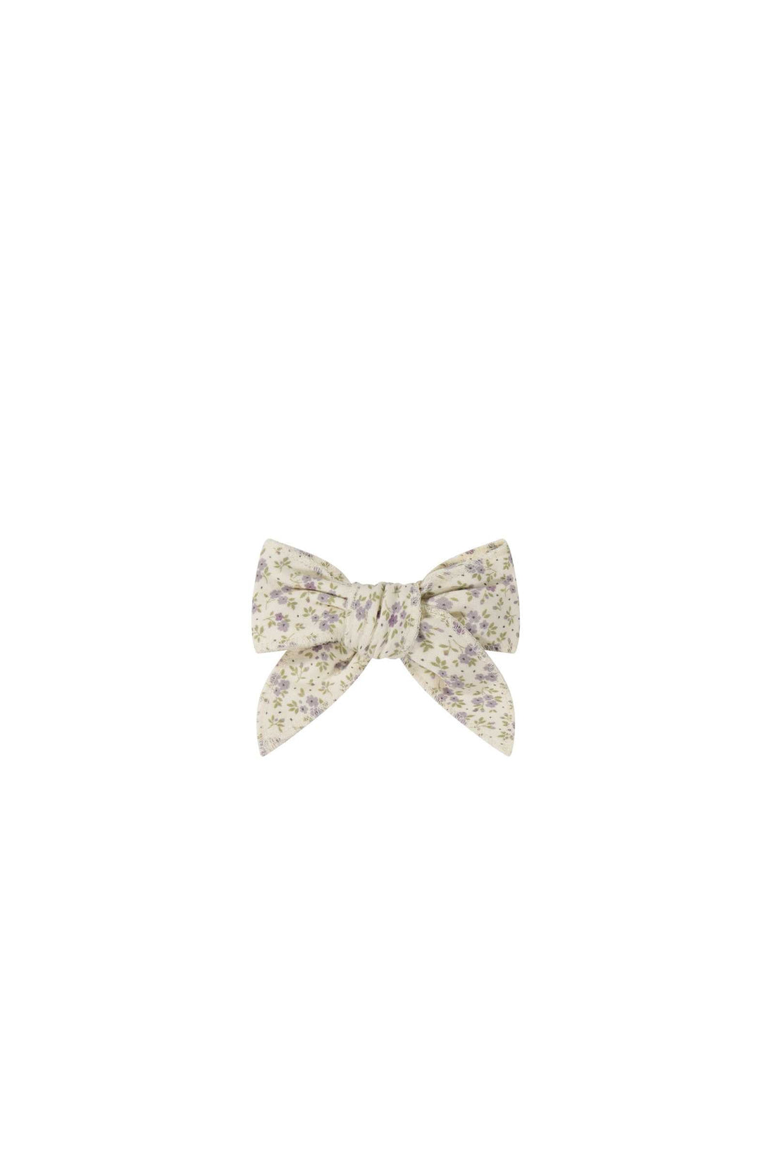 Organic Cotton Bow - Rosalie Fields Raindrops Childrens Bow from Jamie Kay USA