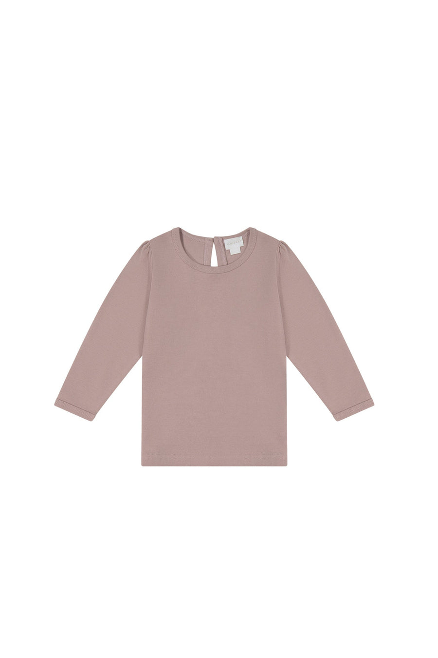 Pima Cotton Cindy Top - Softest Mauve Childrens Top from Jamie Kay USA