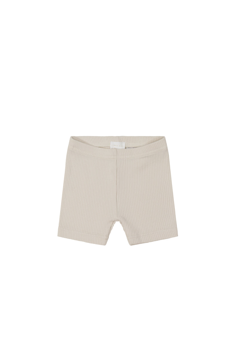 Organic Cotton Modal Elisa Bike Short - Beech Childrens Short from Jamie Kay USA