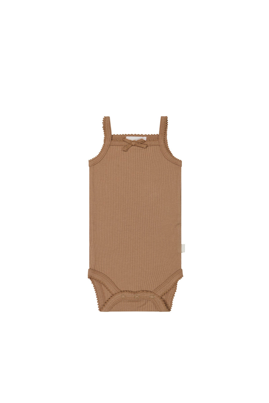 Organic Cotton Modal Singlet Bodysuit - Bambi Childrens Bodysuit from Jamie Kay USA