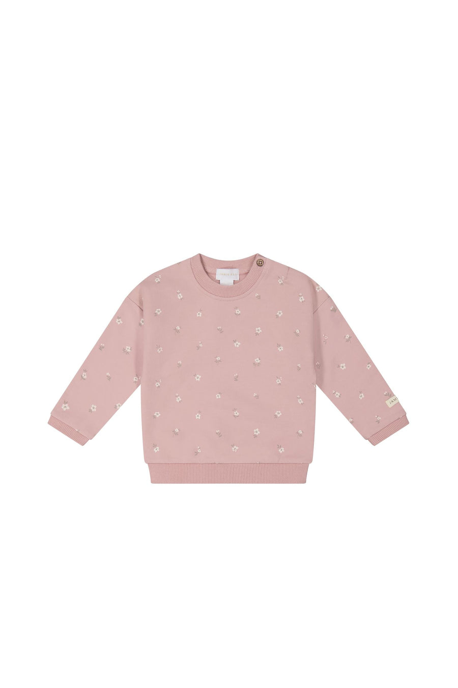 Organic Cotton Damien Sweatshirt - Goldie Rose Dust