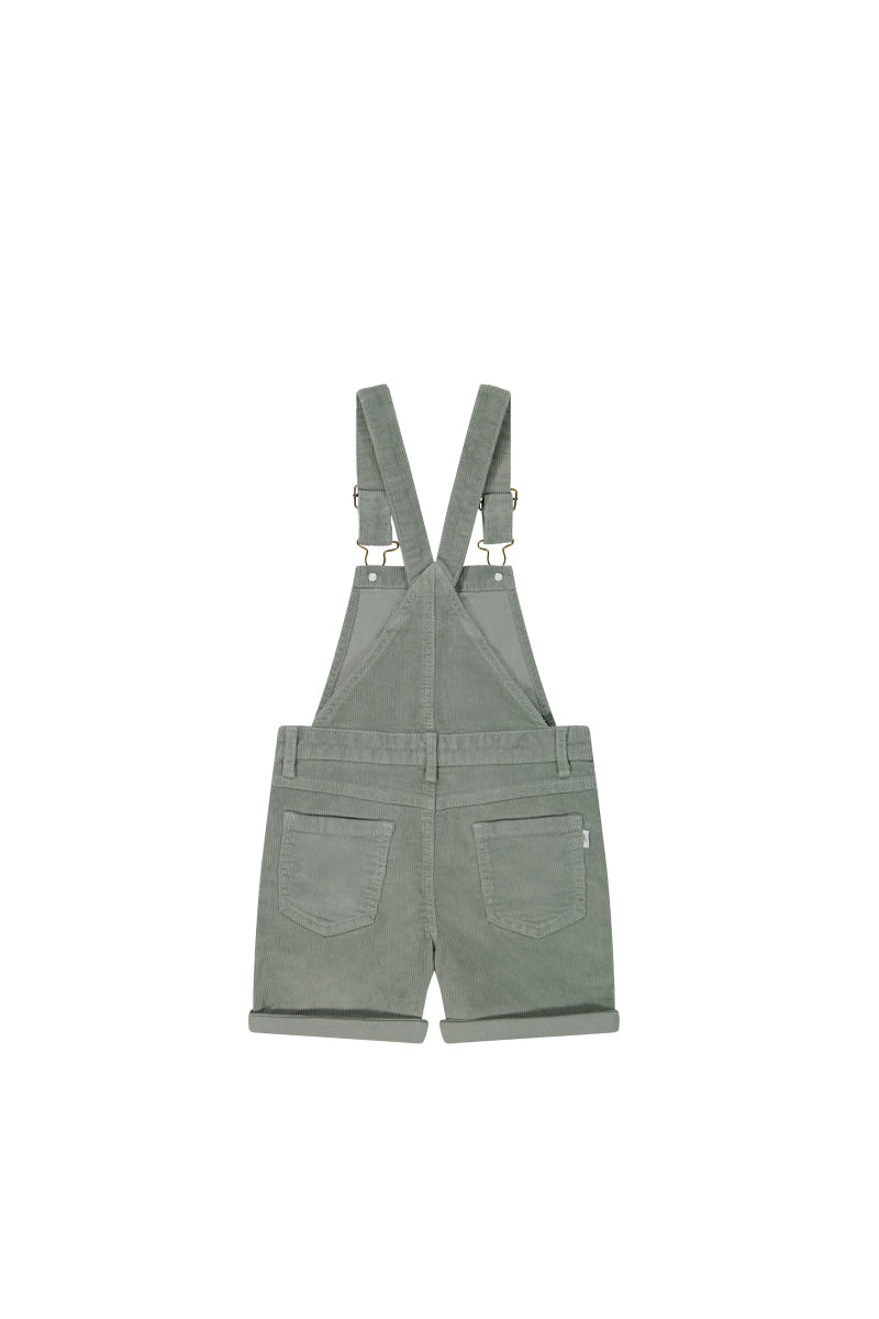 Chase Short Cord Overall - Dusted Olive