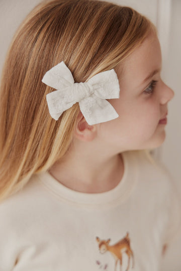 Madeline Bow - Cloud Childrens Bow from Jamie Kay USA