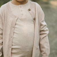 Isabella Cardigan - Violet Tint Marle Childrens Cardigan from Jamie Kay USA
