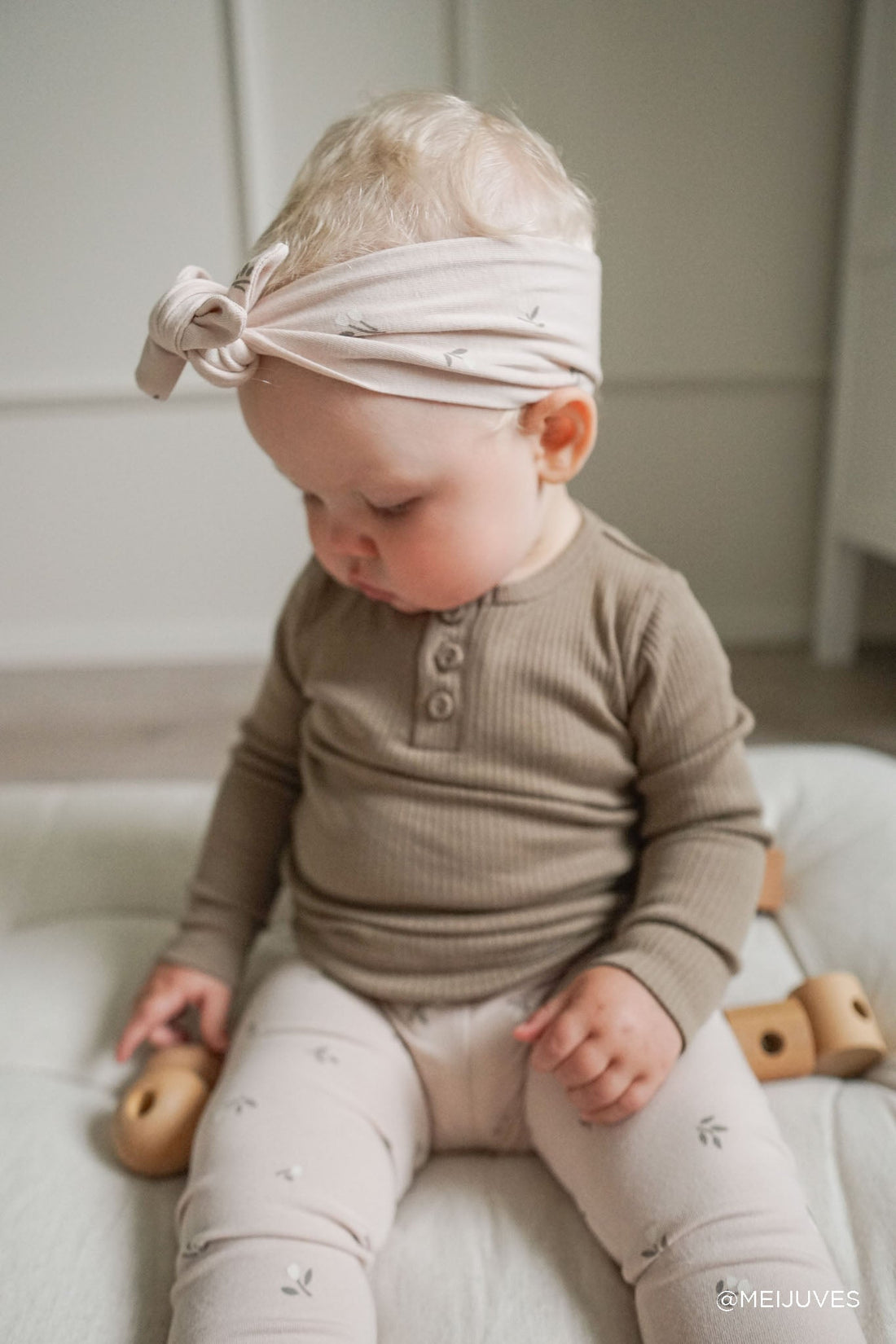 Organic Cotton Headband - Sweet Elenore Childrens Headband from Jamie Kay USA