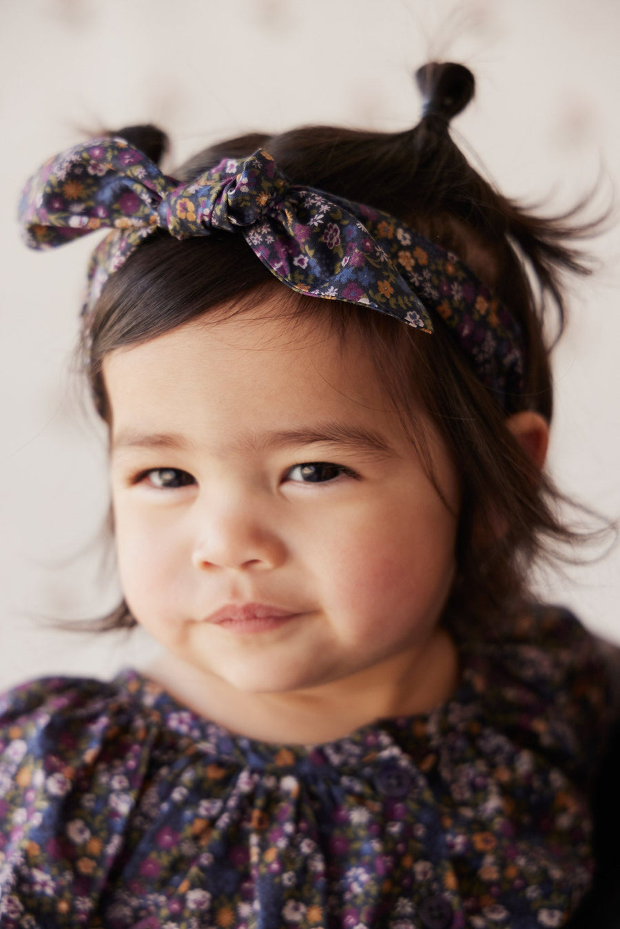 Organic Cotton Headband - Winter Iris Childrens Headband from Jamie Kay USA
