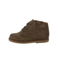 Leather Boot - Olive
